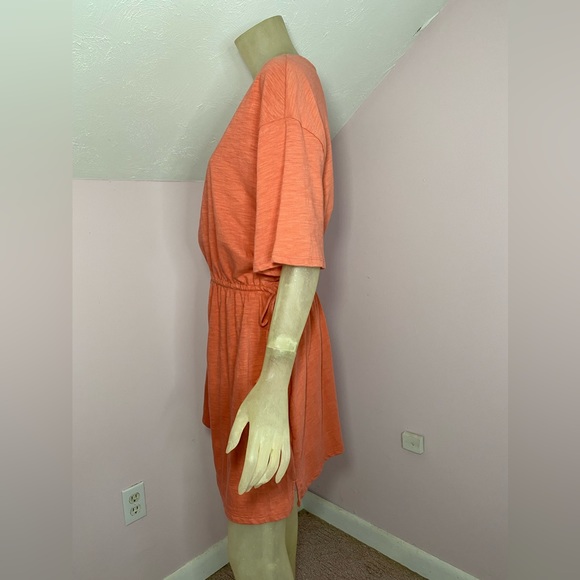 Waist-Defined Slub-Knit Mini Dress - Picture 4 of 12